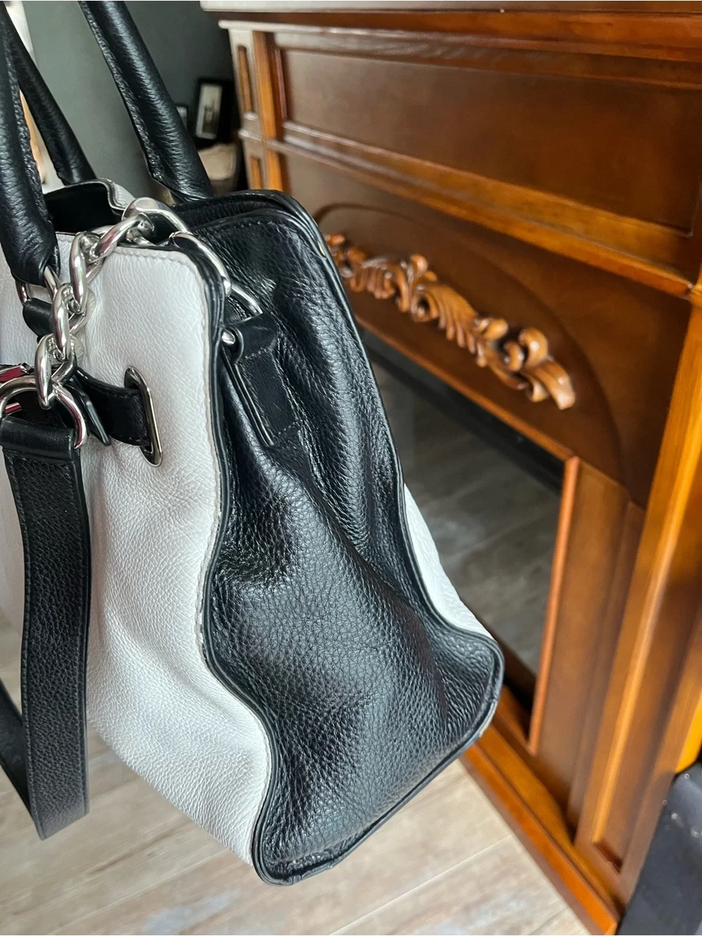 Michael Kors Hamilton Color Block Satchel